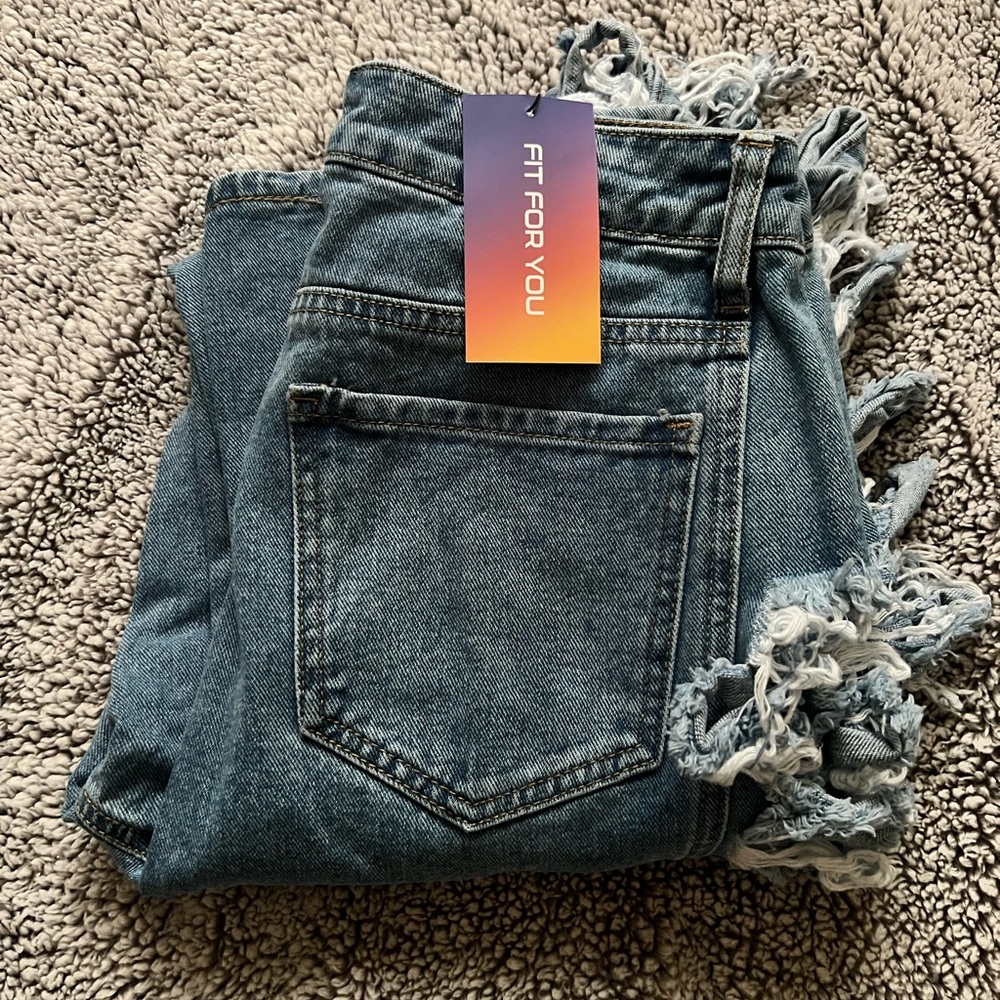 Shien SXY Laddering Ripped Side Jeans